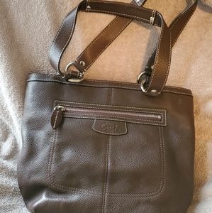 Coach Chocolate Brown Shoulder Bag